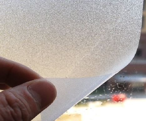 柳州玻璃门外面粘广告用什么材料好？